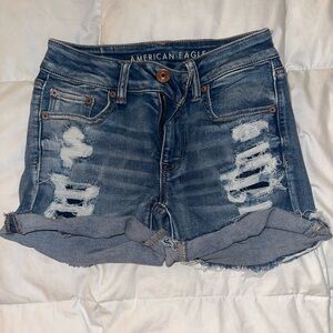 American Eagle Outfitters Blue Vintage Jean Shorts